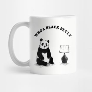 Woah Black Betty Panda Lamp Mug